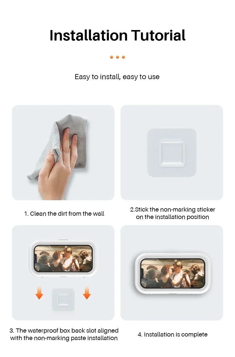 Waterproof Phone Holder (360º Adjustable)