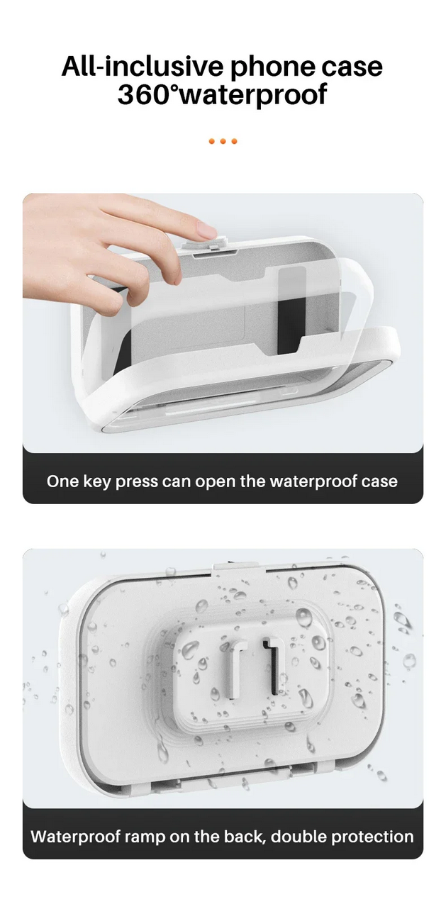 Waterproof Phone Holder (360º Adjustable)